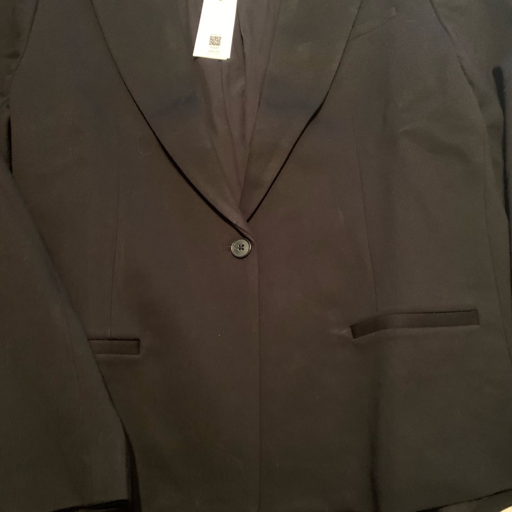 Spanx Ponte Blazer NWT size 1X Black
